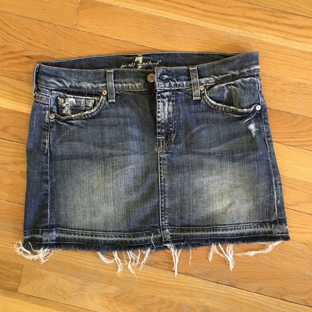 7 for all Mankind skirt sz 29 worn a few times